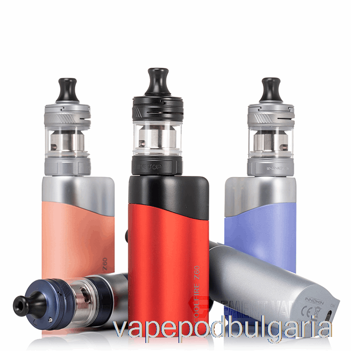 Vape Течности Innokin Coolfire Z60 Zlide Top Starter Kit бял